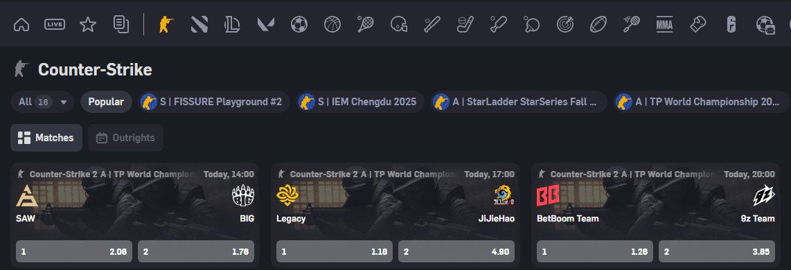 Paris sur l'e-sport CS2