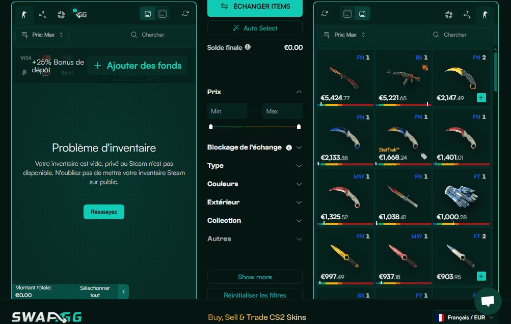Utiliser un site d’échange instantané