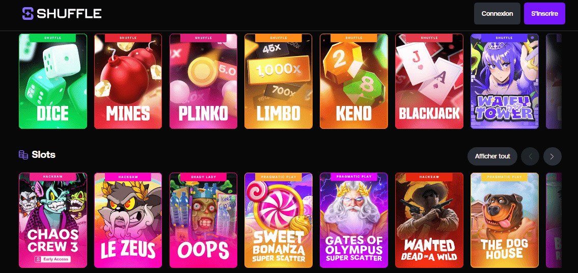 Qu’est-ce que Shuffle et pourquoi cherche-t-on un code promo